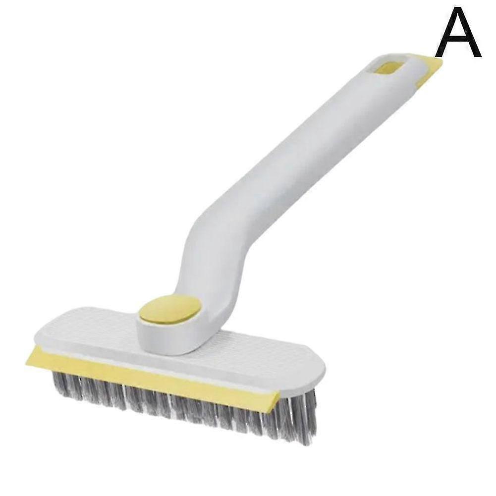 Multi-Function Hard Bristle Crevice Cleaning Brush, 360-Degree Rotating 26s