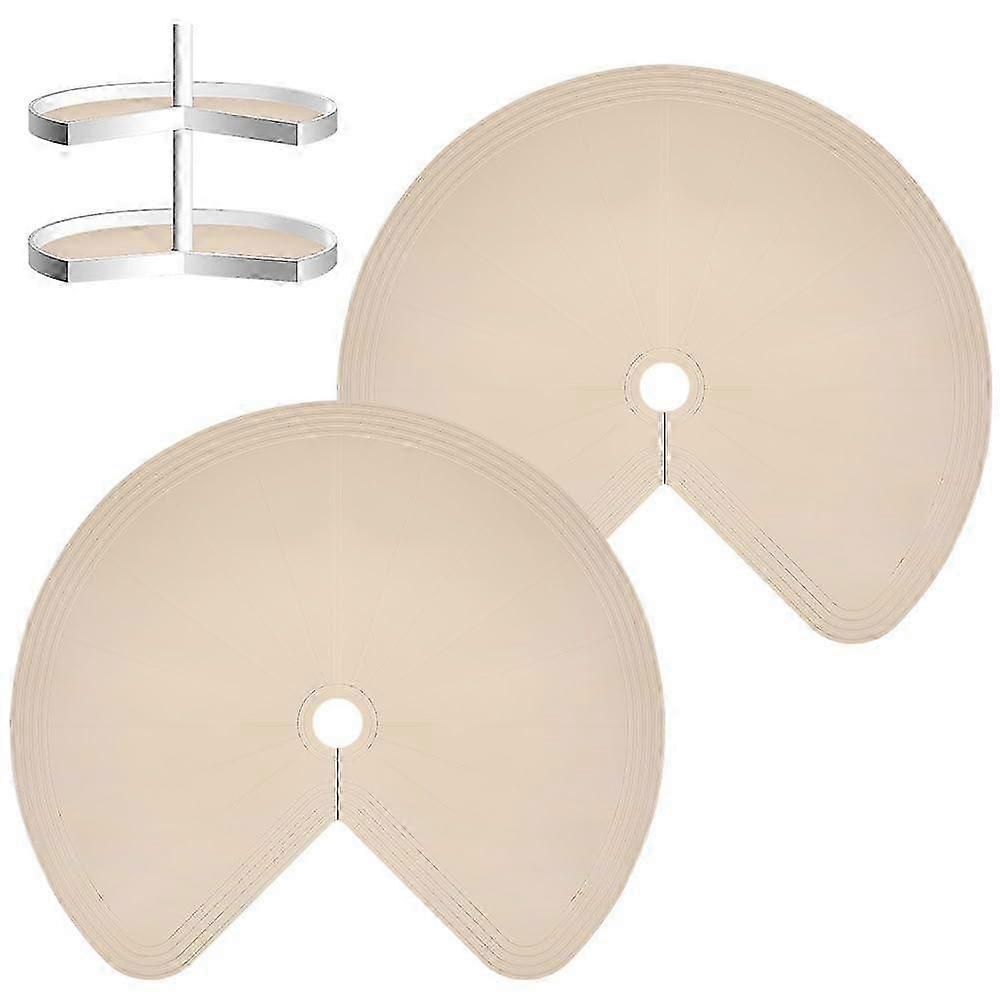 Non-Slip Lazy Susan Organizer for Shelf Refrigerator Cupboard 26s