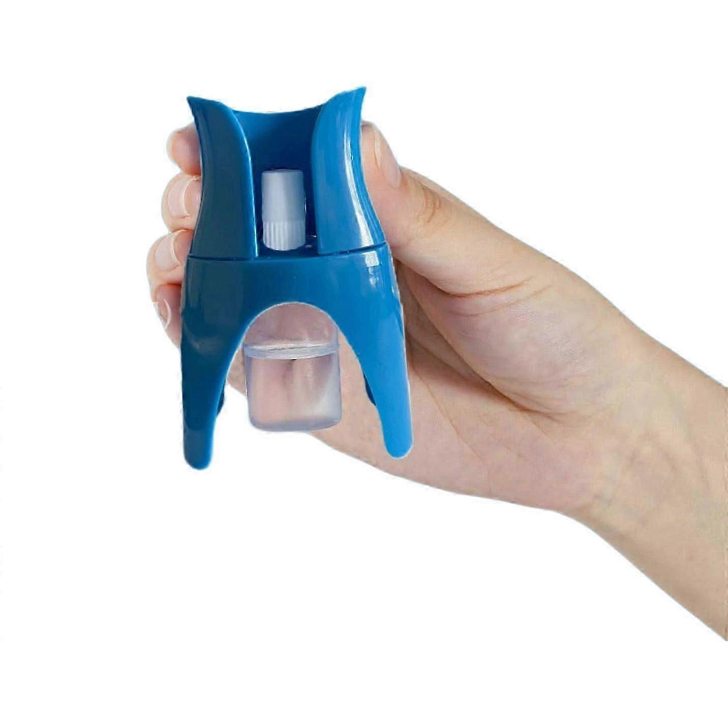 Øyedråpeflaskedispenser, bærbar øyedråpeapplikator, gjenbrukbar øyedråpeguide_c*