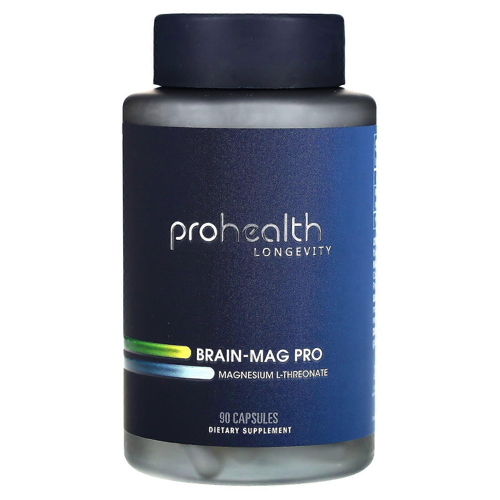 Brain-Mag Pro, Magnesium L-Threonate, 90 Capsules