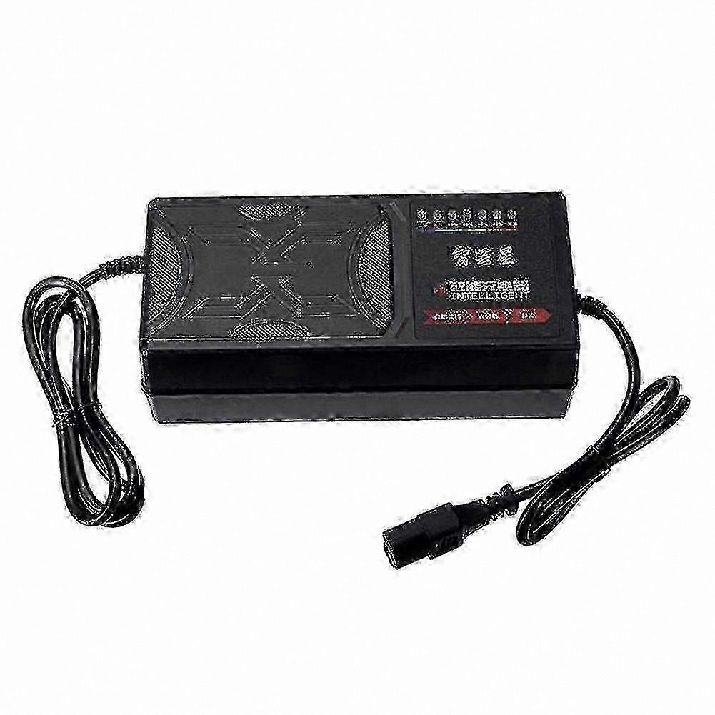 72V 50Ah Electric Vehicle Charger with 7-Light Display, Power Indicator, and Full Current Leakage Protection