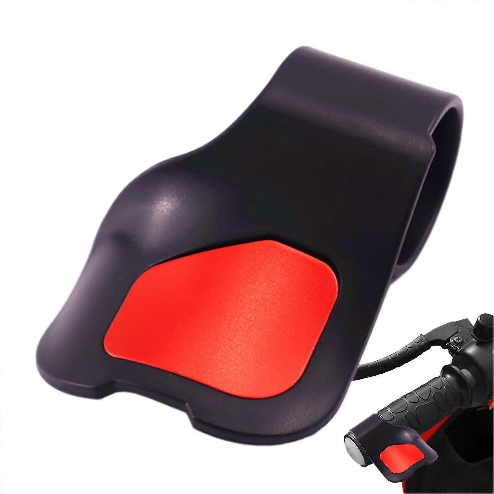 Accelerator Assist Throttle Grip Clip For Wrist Rest Mount Motorcycle And Scooter Compatible Red