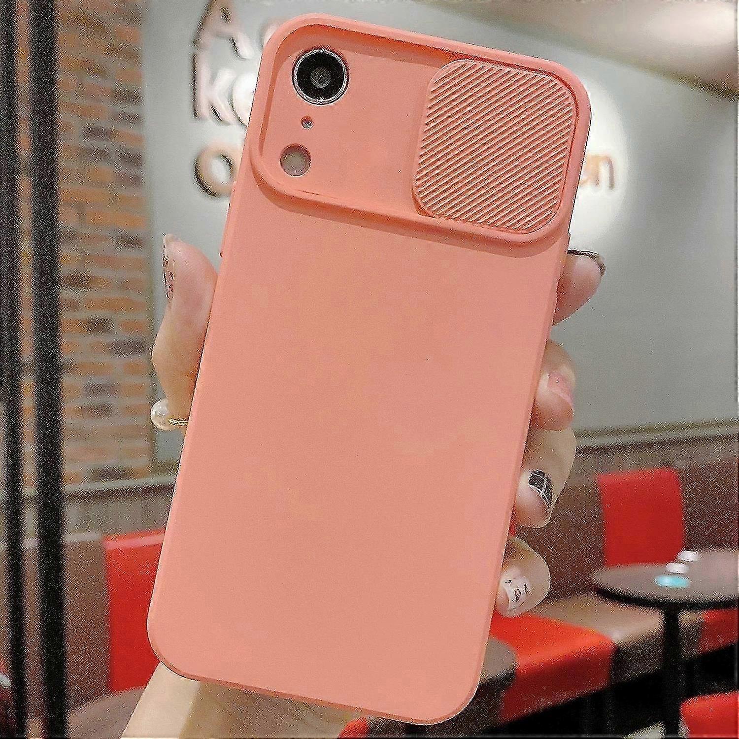 2025 Slid Camera Shield TPU Case For iPhone XR