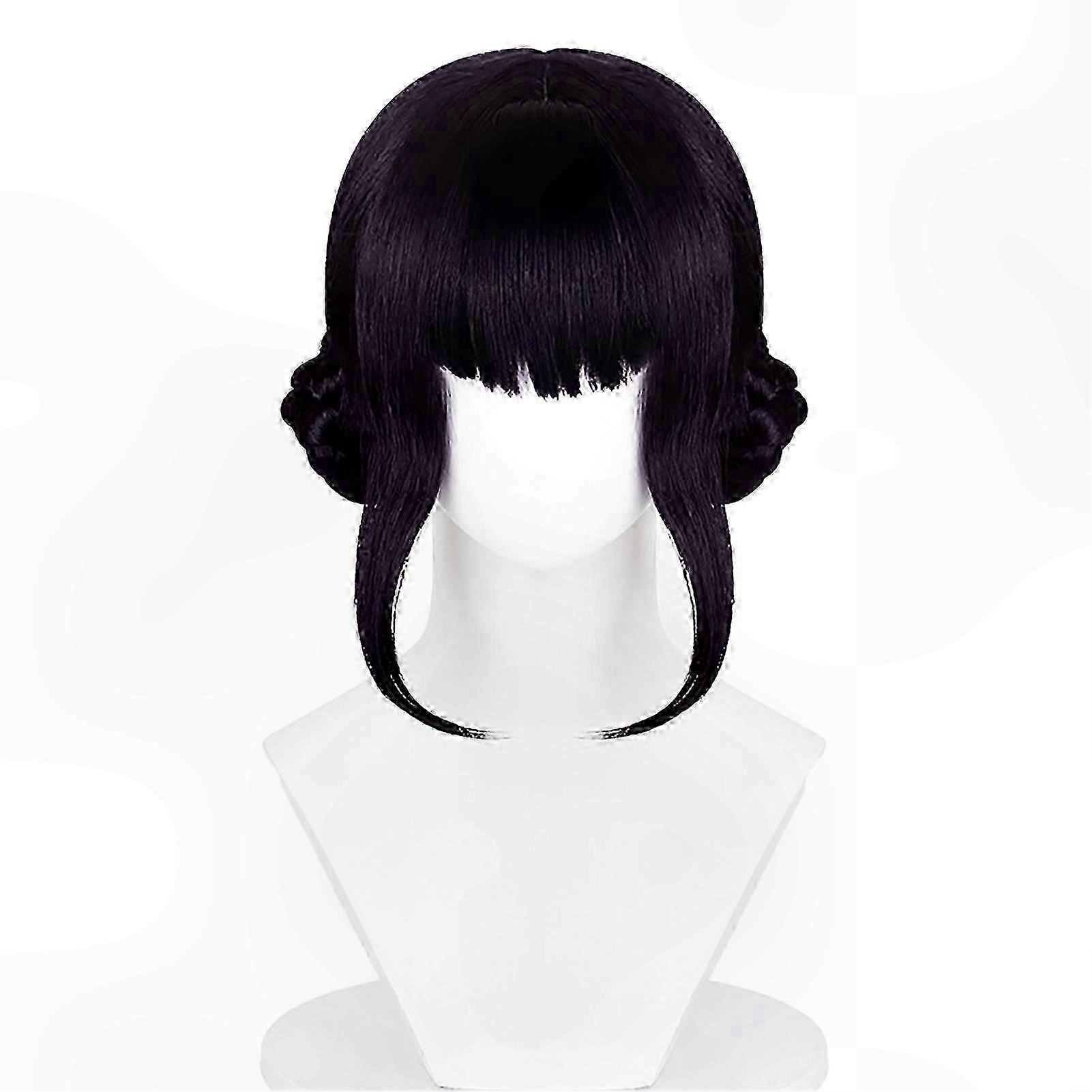 Anime Inspired Cosplay Wig for Demon Hunter Themed Events and Conventions
