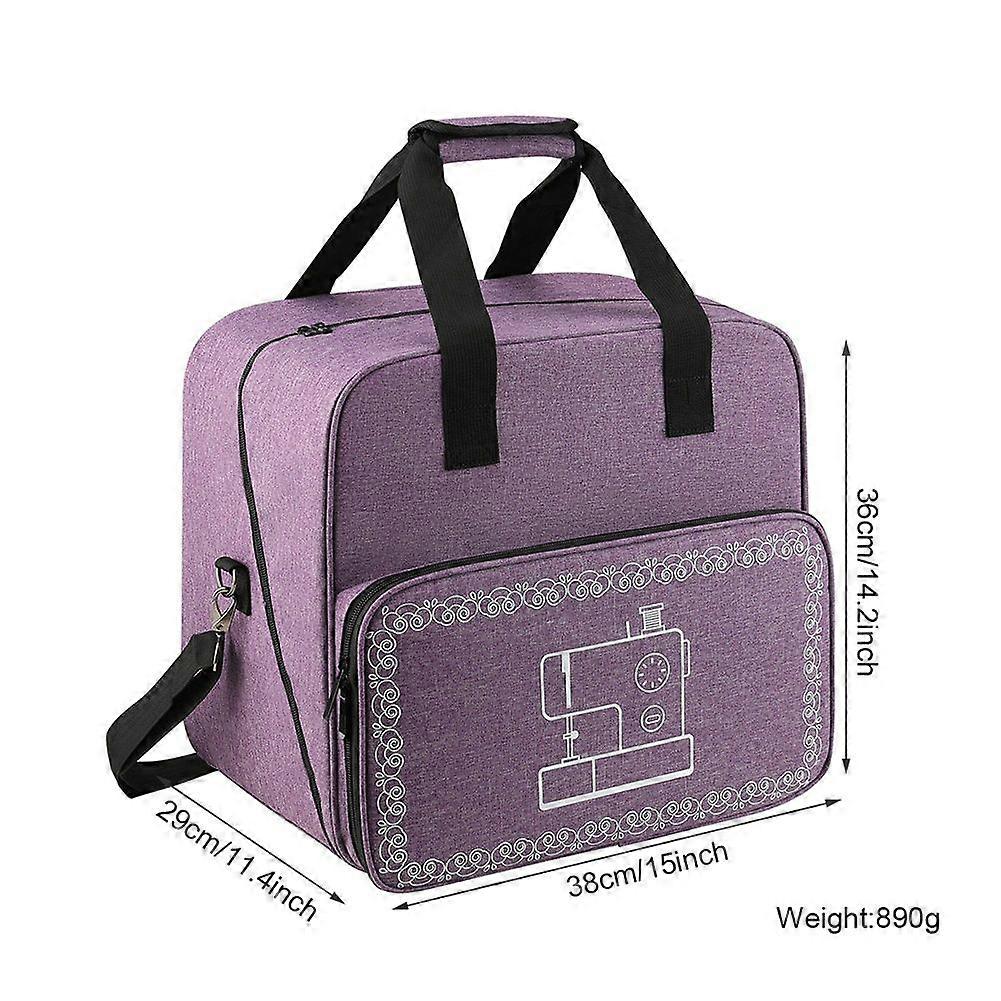 Large Sewing Machine Bag Storage Bag-Purple