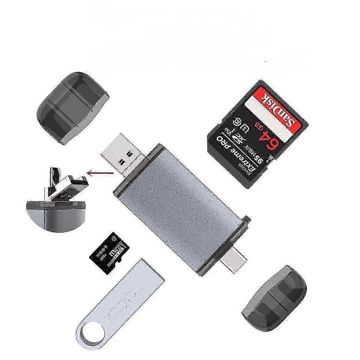 Card Reader Micro Usb 3.0 Type C To Sd Micro Sd Tf Adapter Accessories Otg Cardreader Smart Memory Sd Card Reader