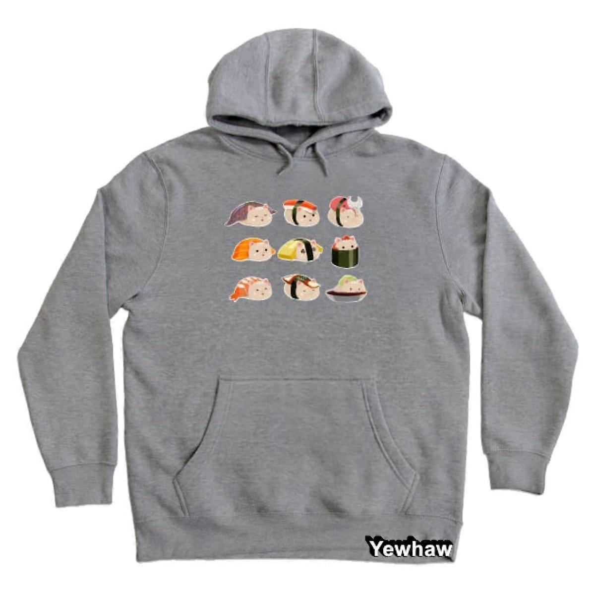 Suşi Kedi Kapşonlu Üst