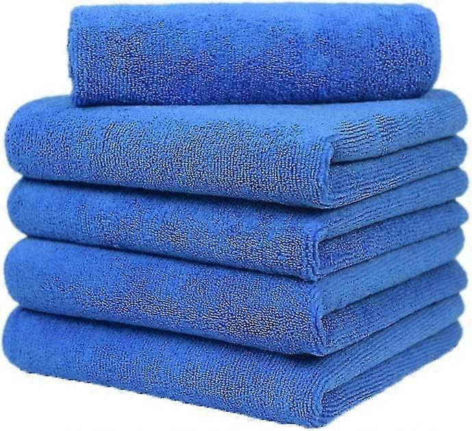 Mikrofaser Handtücher für Autos - 30 * 30cm fusselfrei Auto Mikrofaser Handtuch - 5 Pack Mikrofaser Detaillierung Tow