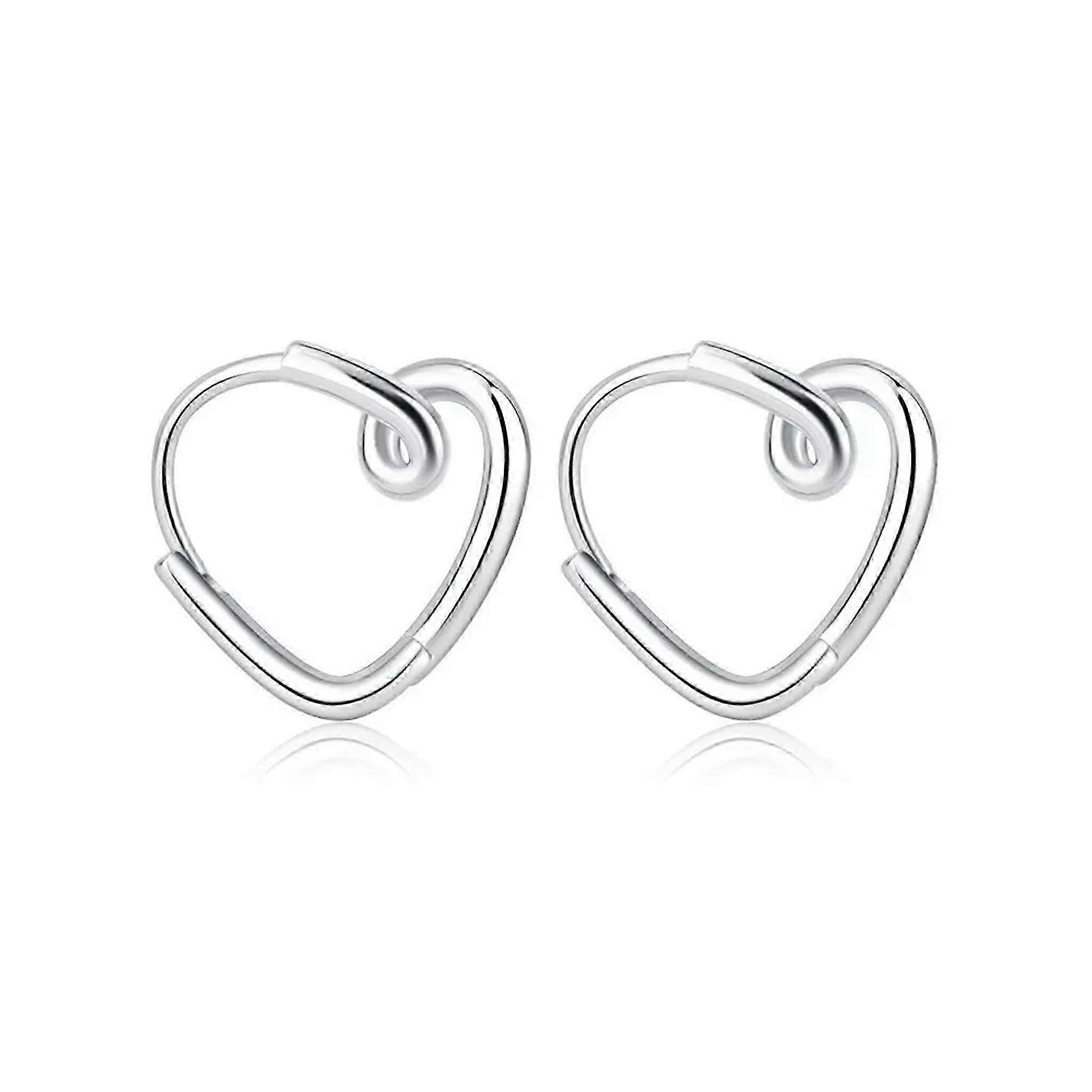 Twist Heart Earrings for Women's