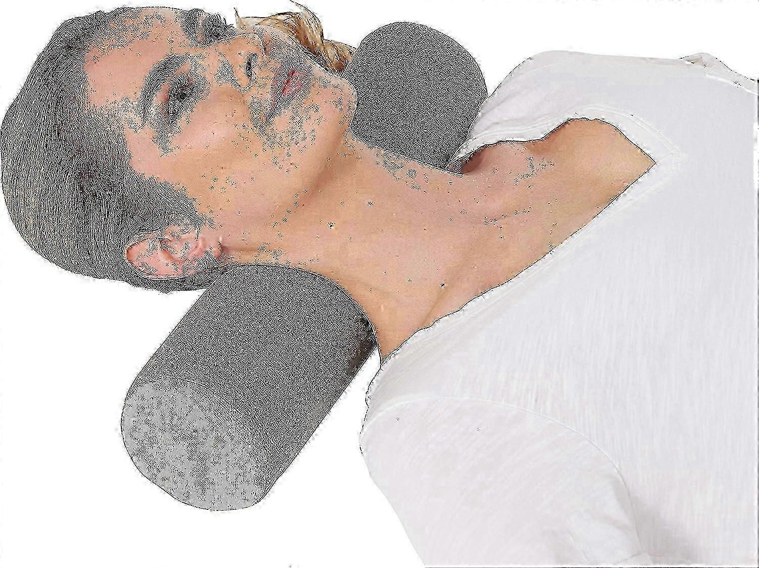 Neck Roll Pillow for Cervical Support & Pain Relief