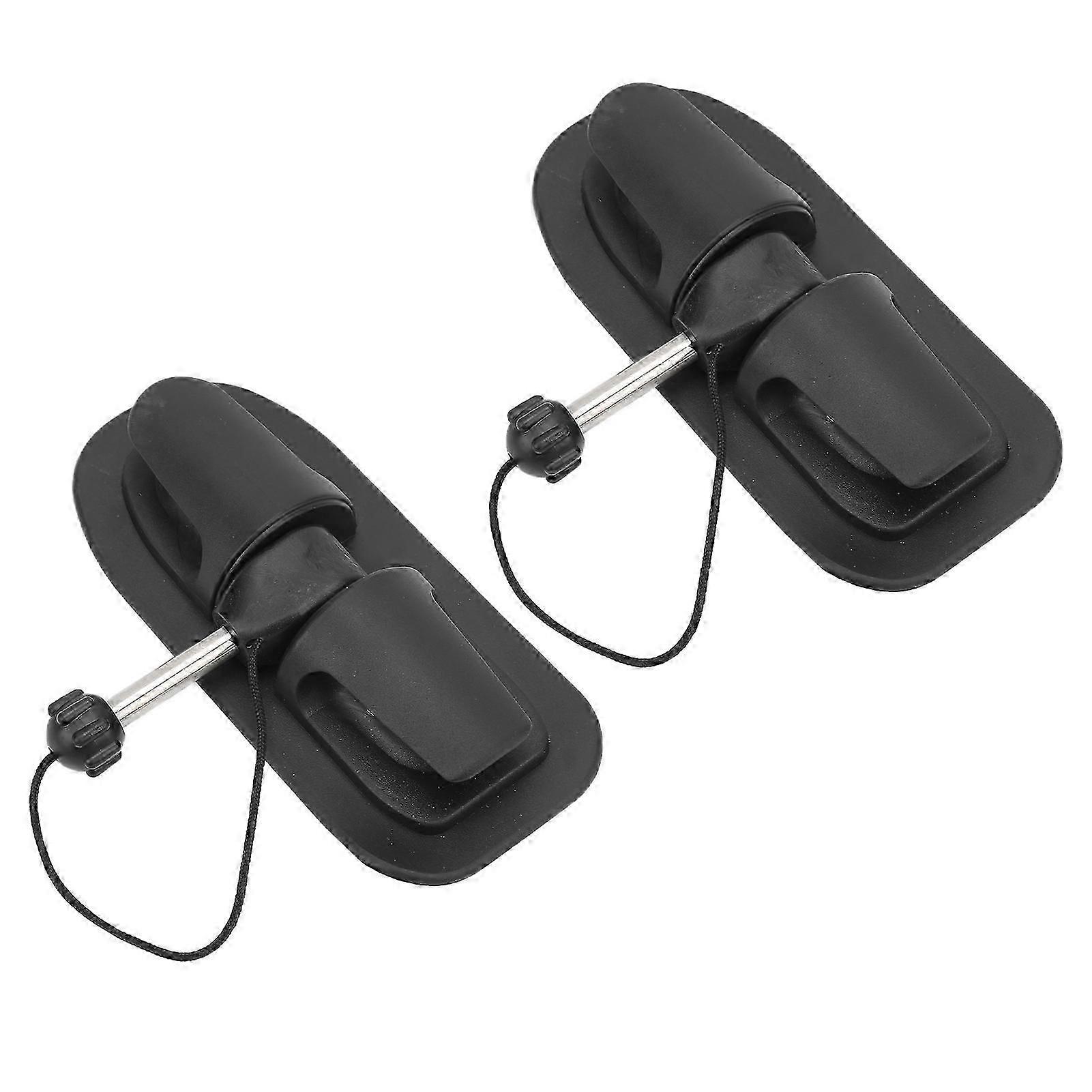 1 Pair Oar Holder Paddle Lock Support Universal for Inflatable Boat Kayak Canoe Dinghy Raft 0.4in Iron Core