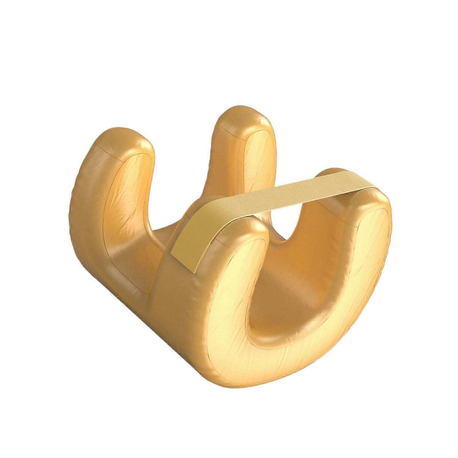 Soft Memory Foam Anti Wrinkle Pillow For Back And Side Sleepers Gold Color Facial Wrinkle Reduction Anti Aging Sleep