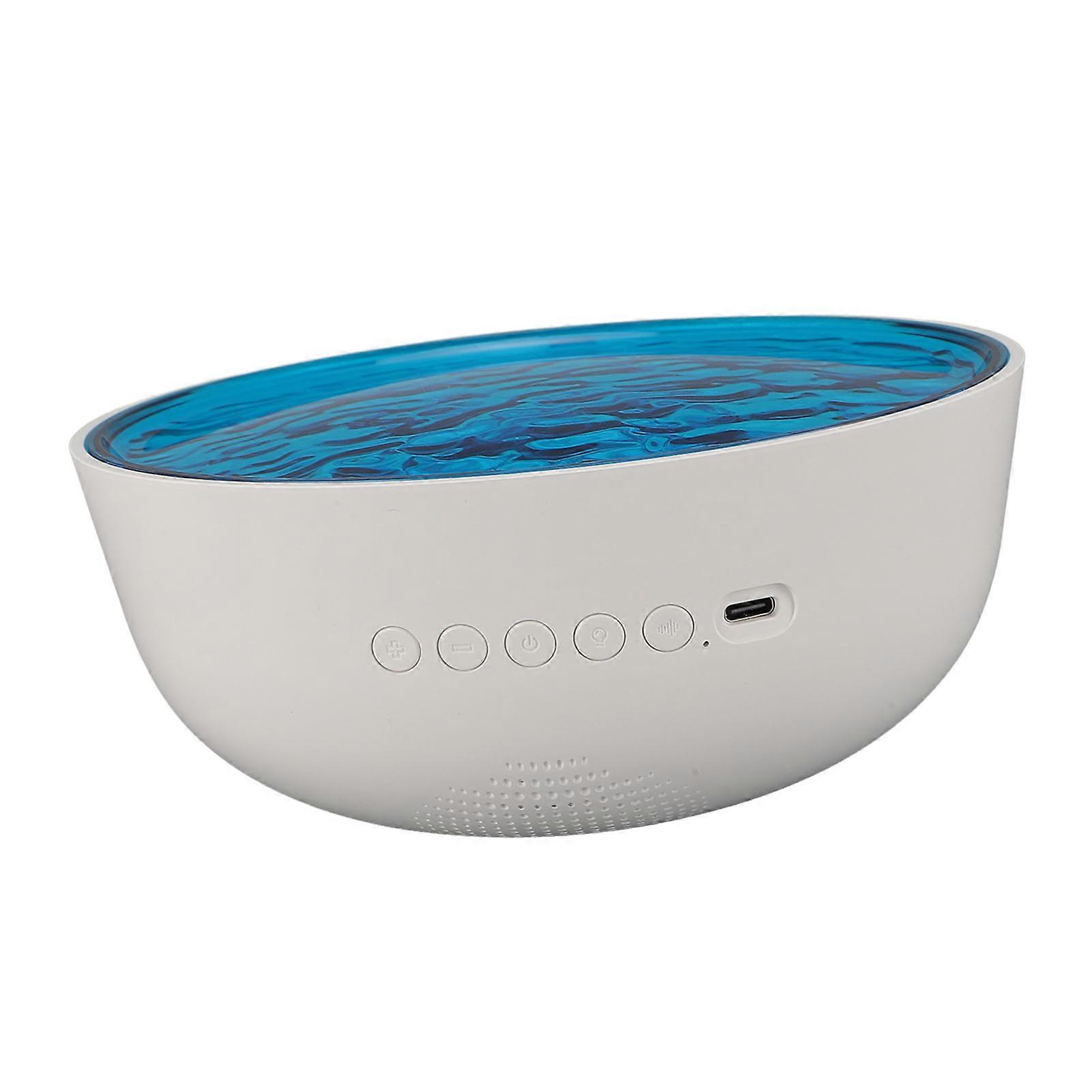 4 in 1 Bluetooth Speaker Aromatherapy Diffuser Sea Night Light White Noise Sound Machine HiFi Bluetooth 5.3 Speaker with Essential Oil for Bedroom Bl