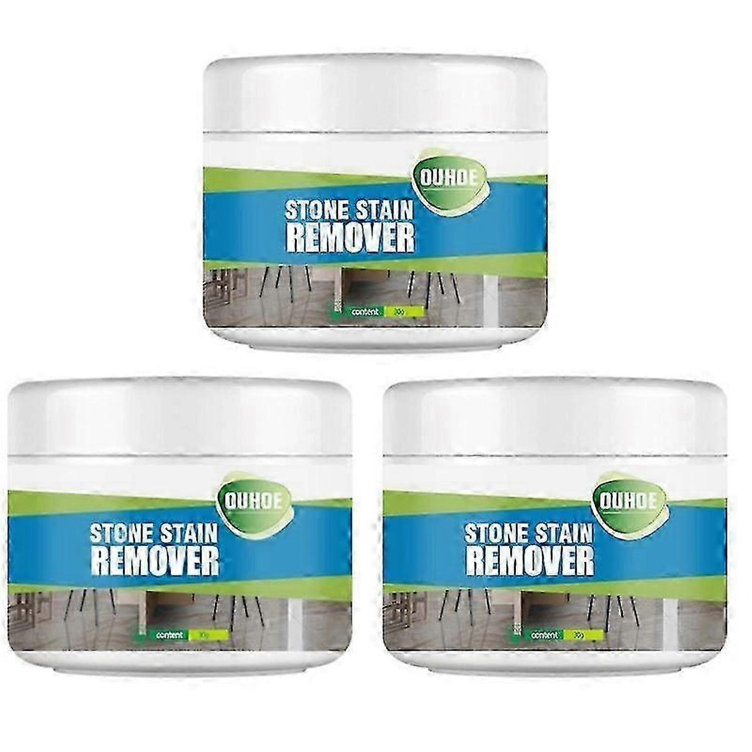 1-3x مزيل وصمة عار الحجر الجرانيت الكوارتز بلاط الرخام البقع العنيدة مسحوق التنظيف العميق منظف حجر الجرانيت القوي Tw