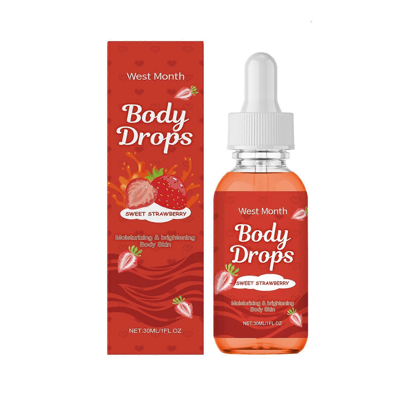 Strawberry Body Massage Essential Oil Contains Tocopherol (Vitamin E)