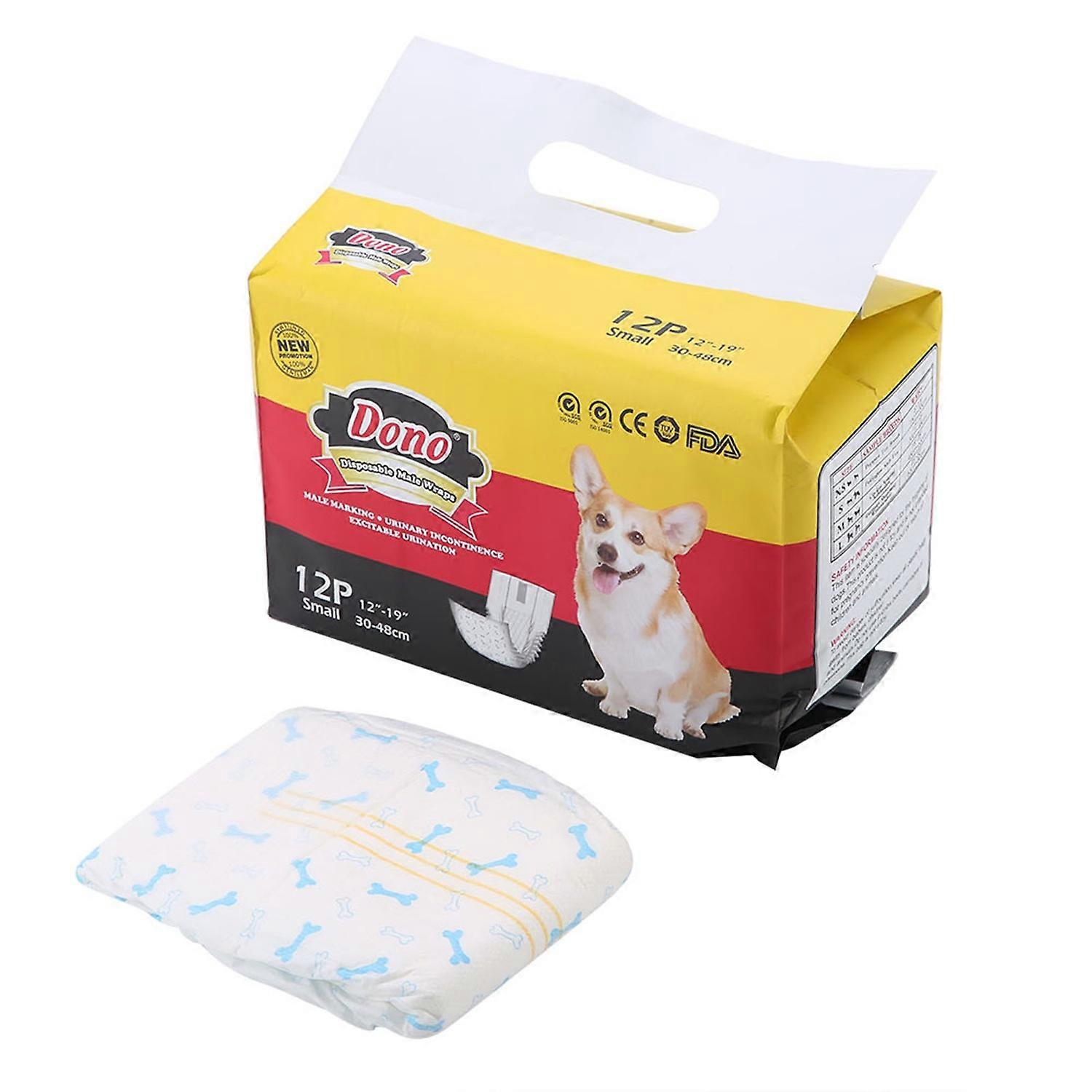 オス犬子犬用腹巻おむつおむつ生理用パンツ（S）