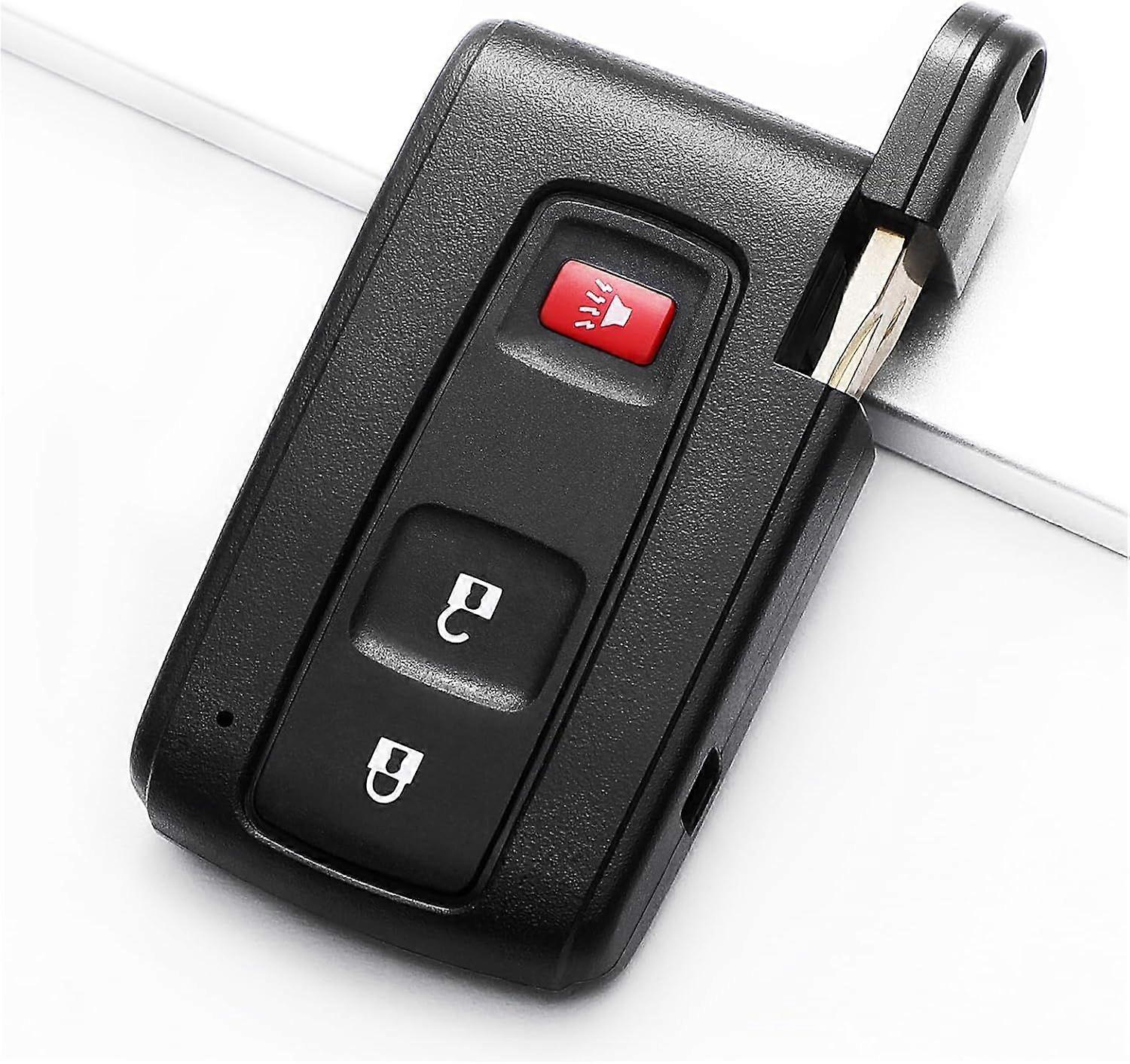 Key Fob Cover Fit for 2004-2009 Toyota Prius  Key Fob Replacement Shell Keyless