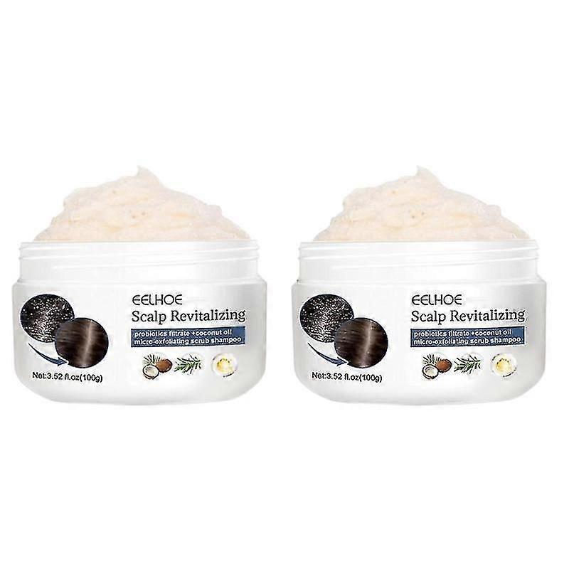 2pcs Scalp Scrub Exfoliating Scrub Scalp Treatment Nourishing Hair Gentle Scalp Scrub, Itchy Scalp Treatment For Scalp Dandruff