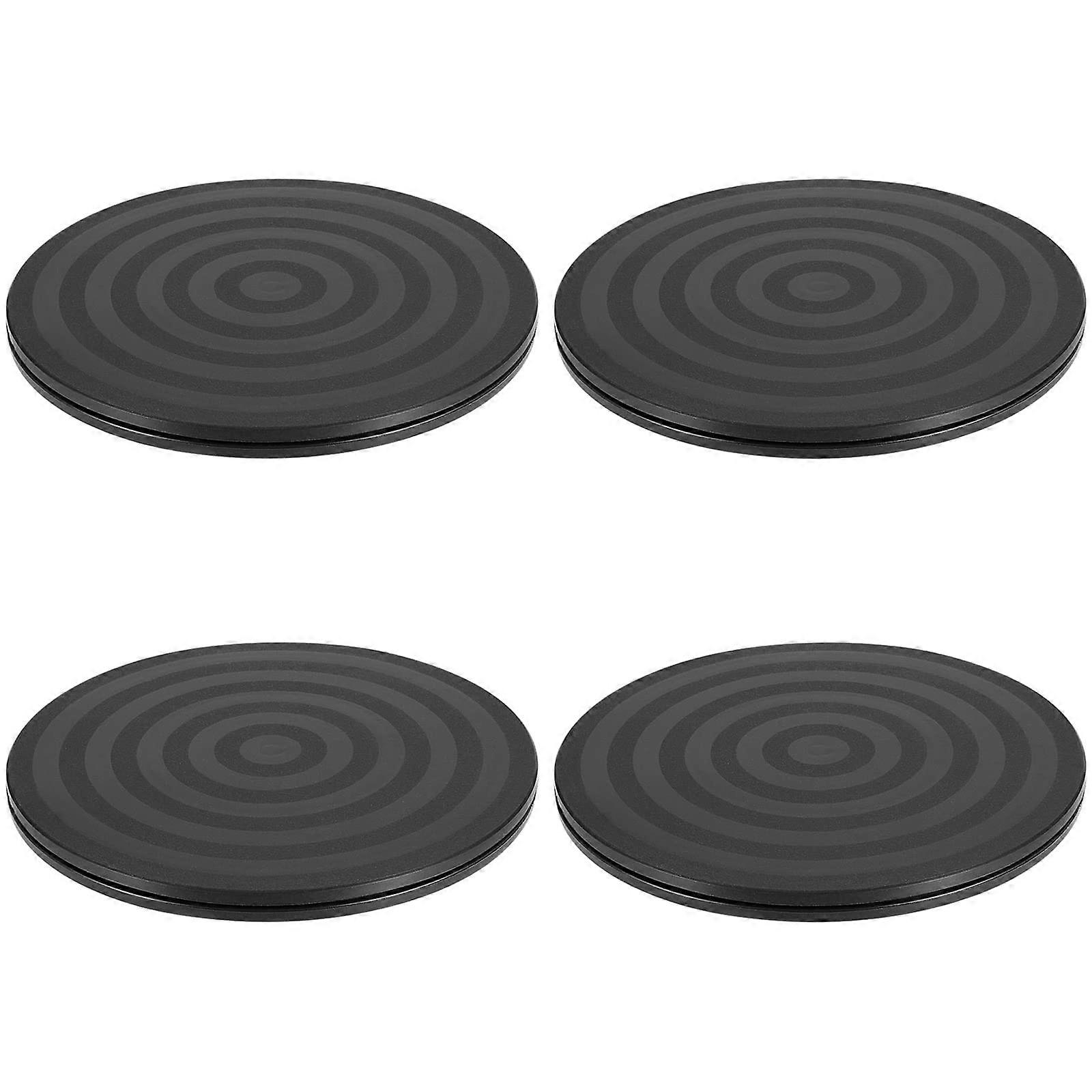 4 Pack 8 Inch Bonsai Turntable Heavy Duty Rotating Lazy Susan Stand for Plant Display 44lbs