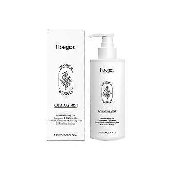Hoegoa Rosemary Mint Shampoo Brightens Hair, Cleanses Hair Strands, Makes Them Smooth, Fluffy And Moist, And Produces Rich Foam