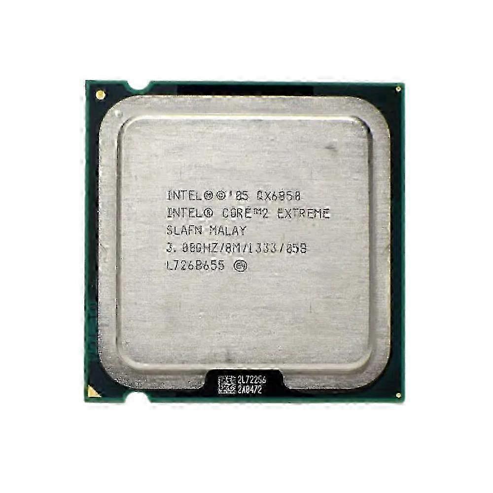 Core 2 Quad QX6850 CPU - Socket LGA 775 4 Cores 4 Threads 3.00GHz 8MB L2 Cache 130W. x