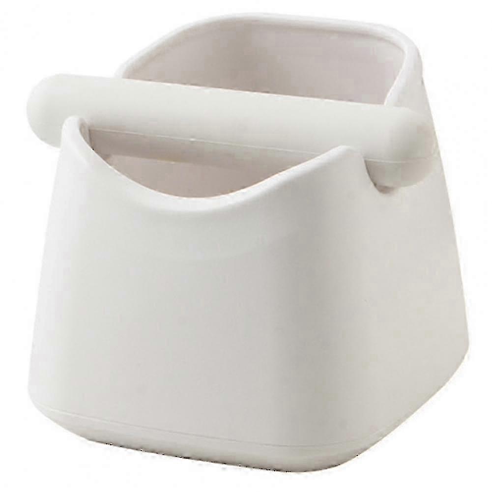 Coffee Knock Box Square Non-slip Base Coffee Grounds Box Anti-deform Prevent Splash Coffee Dump Bin Coffee Grounds Container