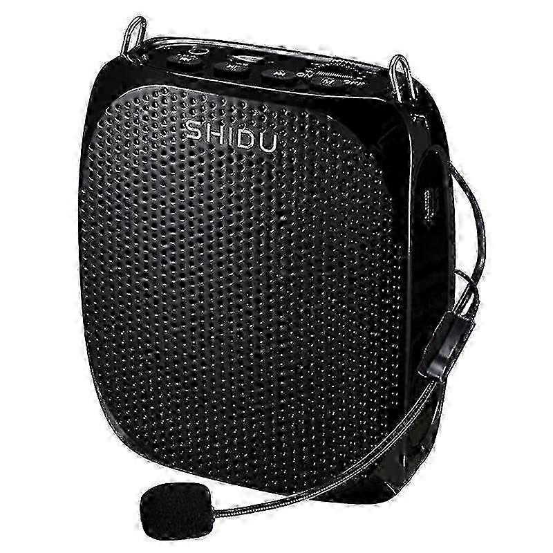 SHIDU クラスD 音声アンプ 有線マイク ミニオーディオ ポータブルスピーカー ナチュラルステレオサウンド 大音量