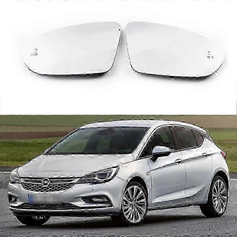 For Opel Vauxhall Astra K 2015-2019 Heated Rearview Mirror Replacement With Reversing Function