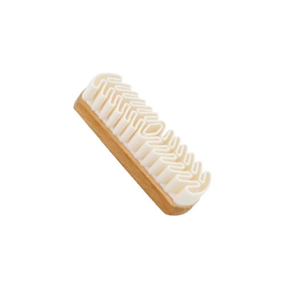 Suede Shoe Brush with Rubber Eraser and Soft Bristles for Nubuck and Suede Cleaning (1 Pack)