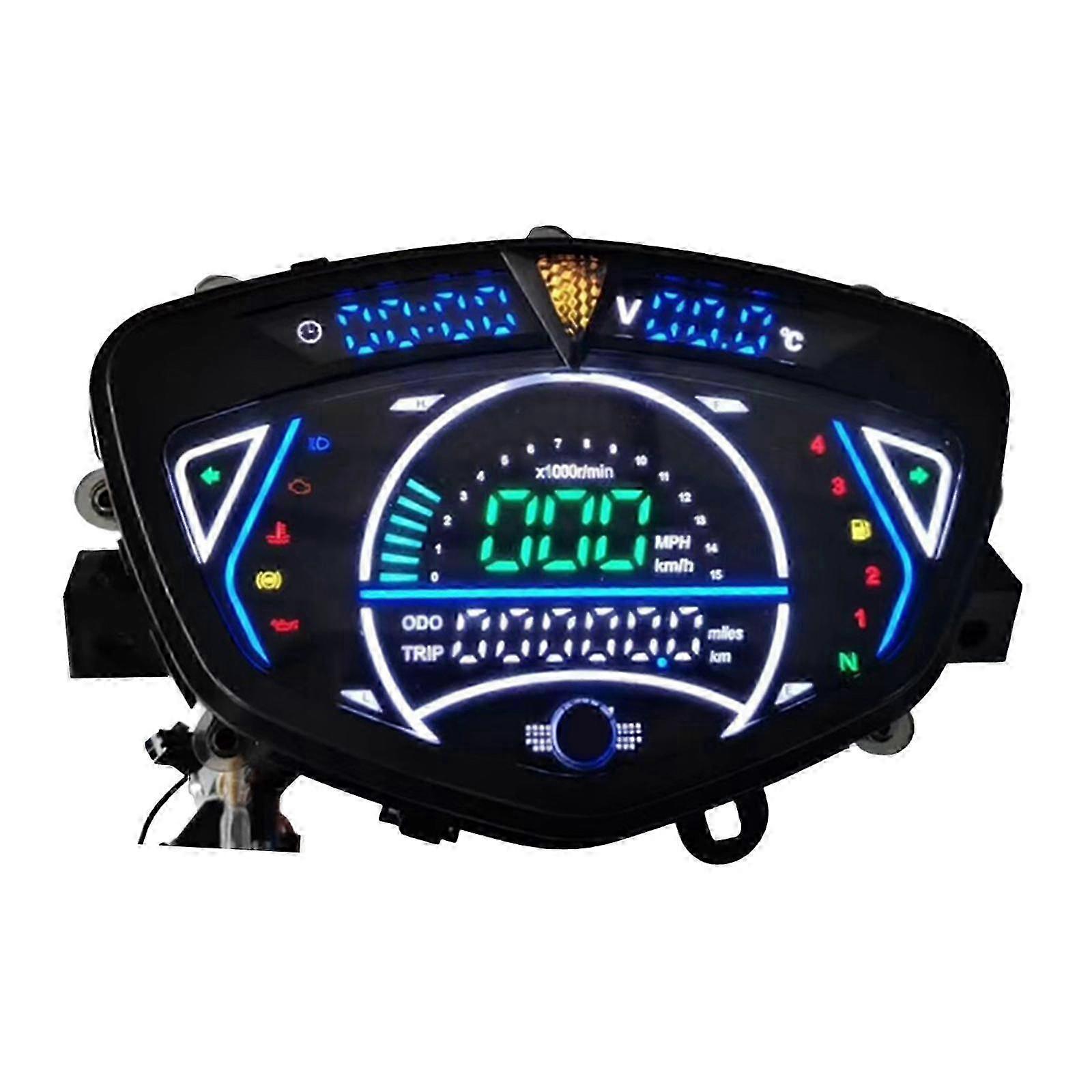 Digital Speedometer Clock Setting Speed Gauge for LC135 Accessory