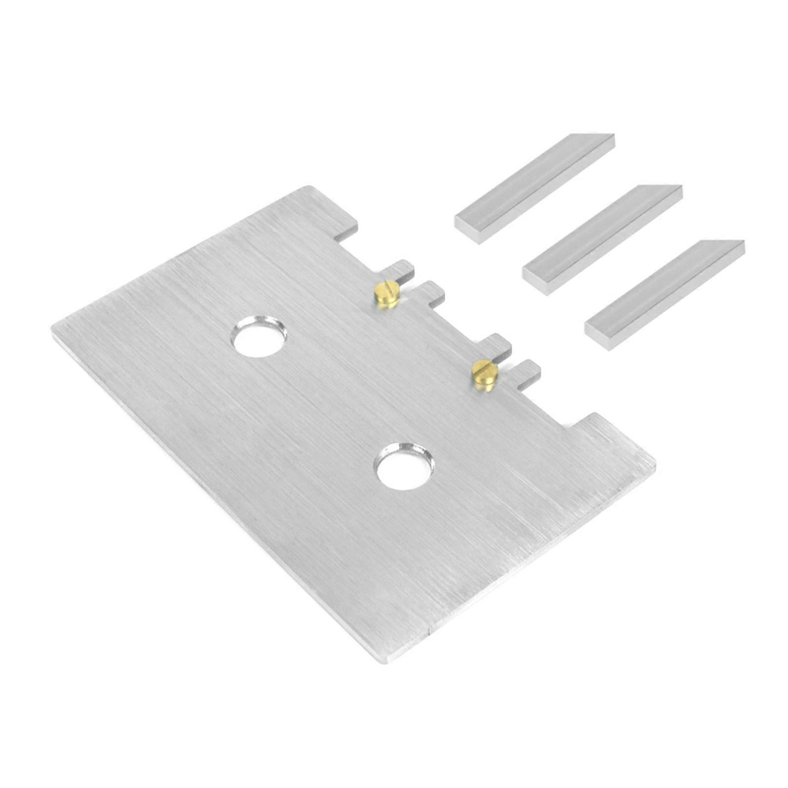 1 Set Reel-to-reel Tape Recording Accessory Highly-Precised Cassettes Player Rail Gauge Head and Guide Gauge Multicolor