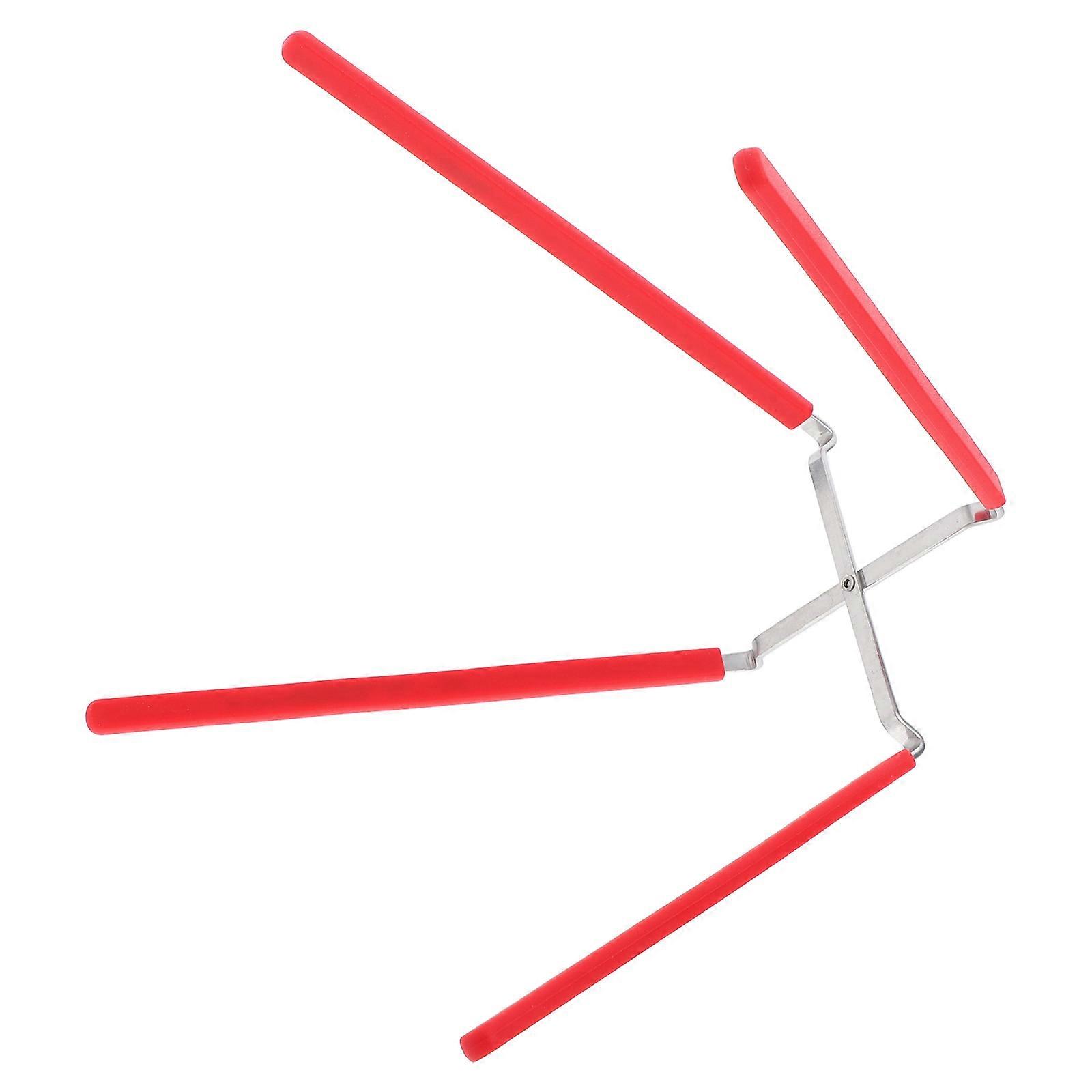 Collapsible Egg Cake Stand for Baking with Stainless Steel Four Claws