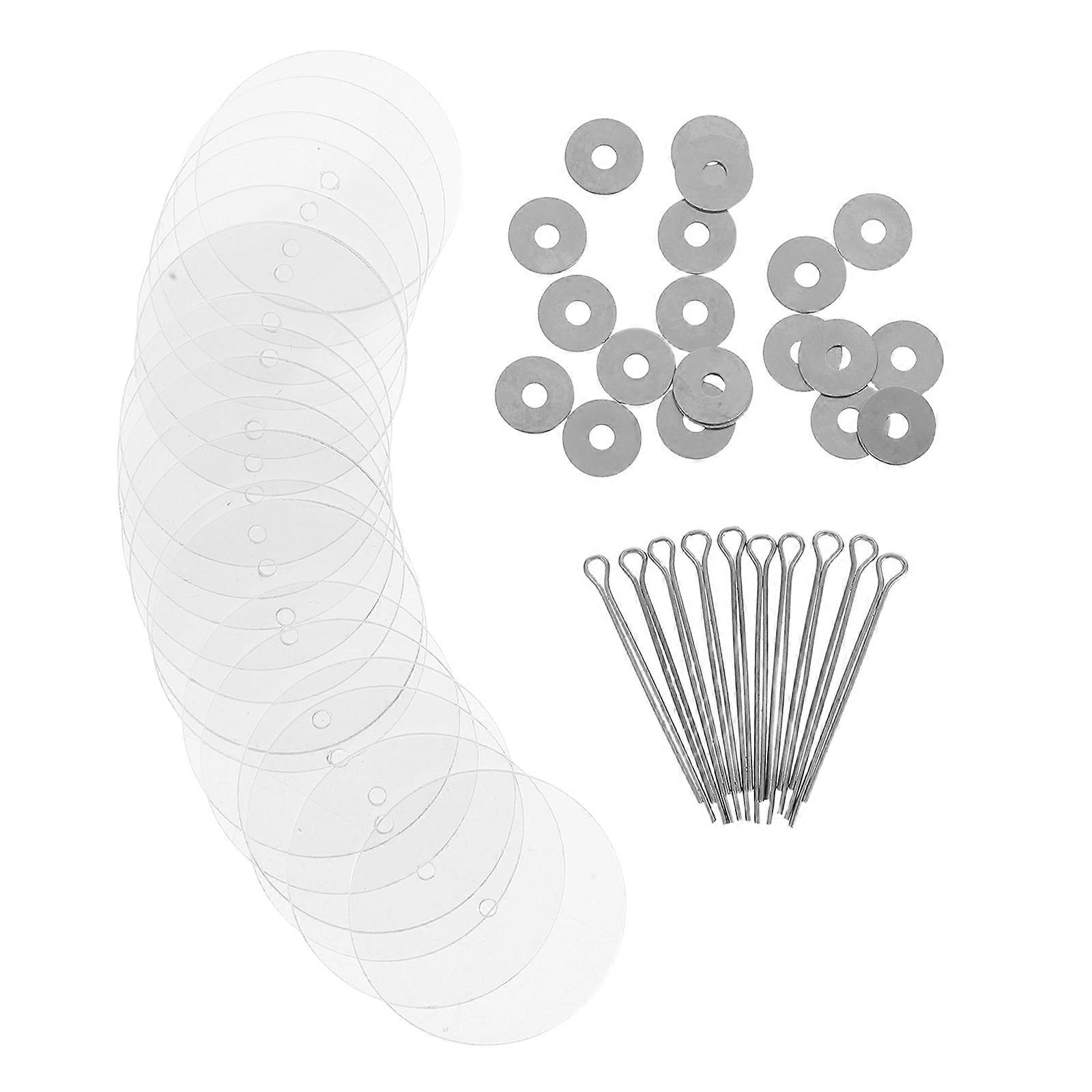 Bear Joint Pin Acrylic Flexible Movable Joints 10Sets for DIY Crafts