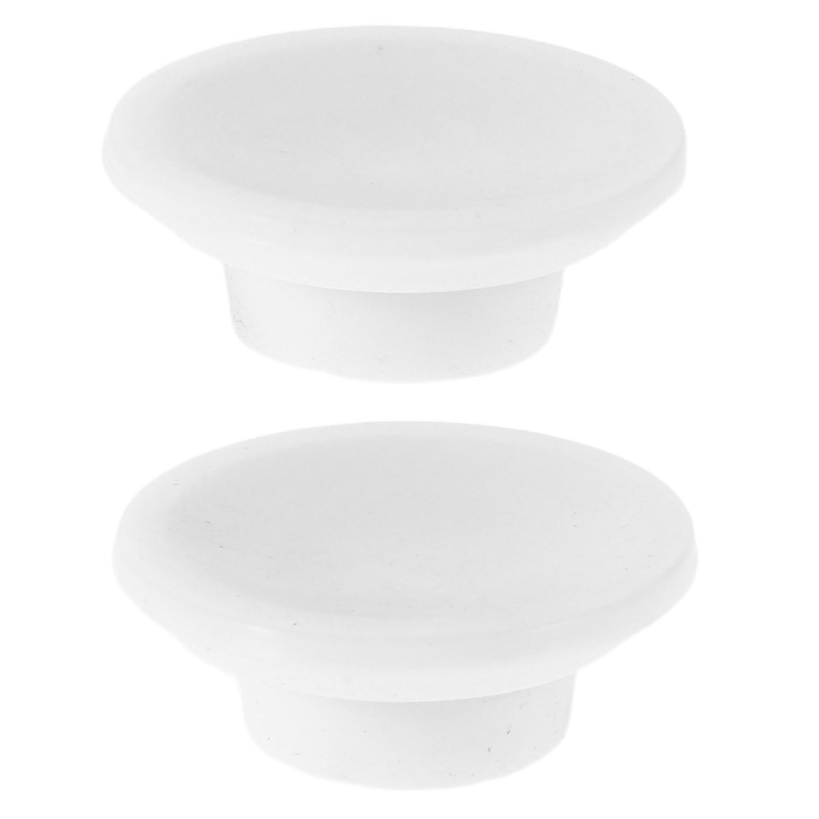 Freezer Drain Hole Plug 2Pcs Rubber Round Stopper for Leak Prevention
