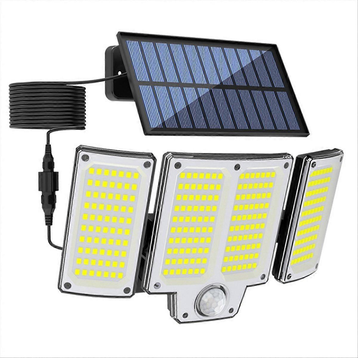 280 LED Solar Outdoor Wall Light with Motion Sensor