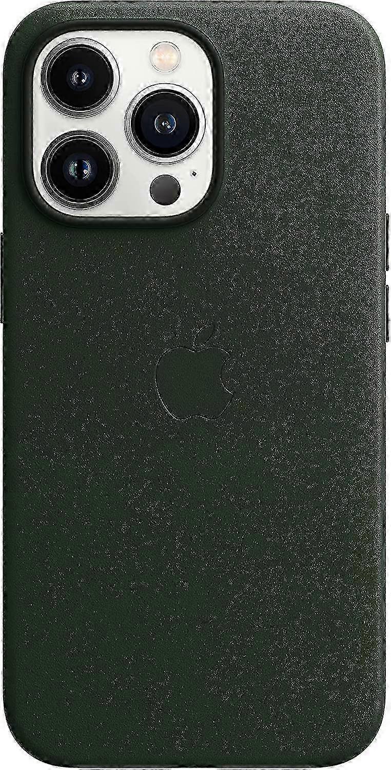 Iphone 14 Leather Case with Magsafe Compatibility - Apple Style