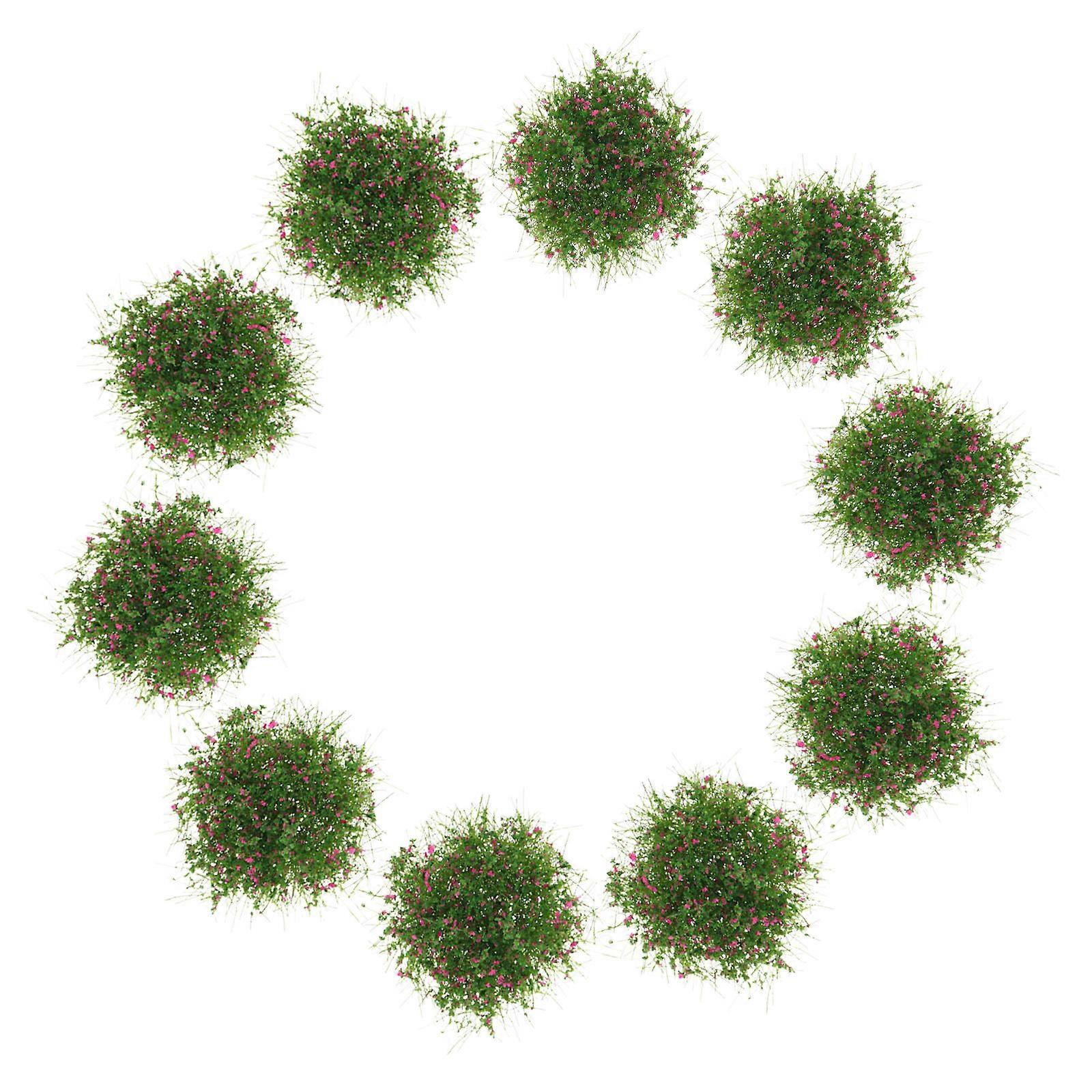Artificial Grass Clusters for Diorama Decoration with Realistic Simulation 10Pcs