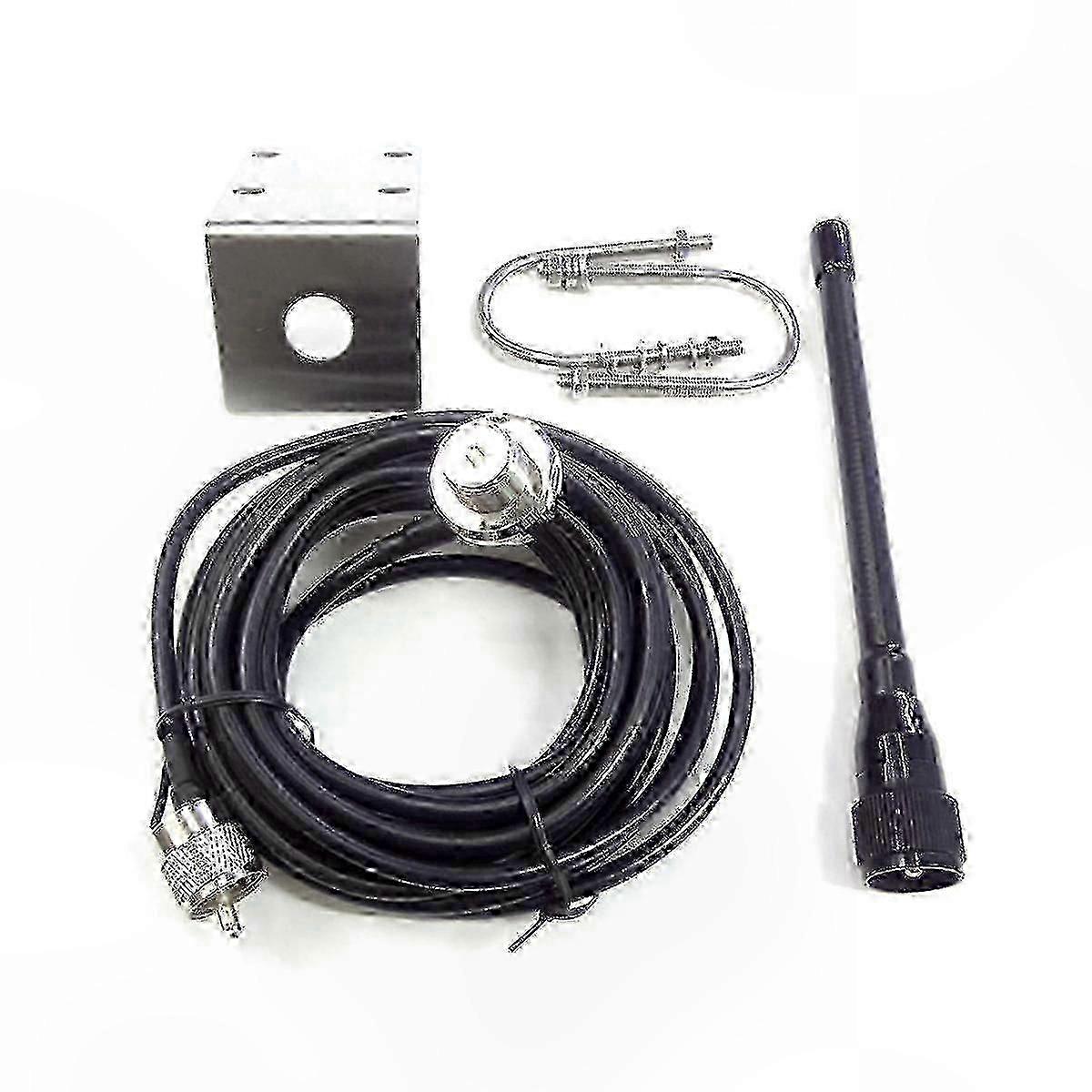 Marine VHF Antenna with Cable for Boating and Sailing Communication