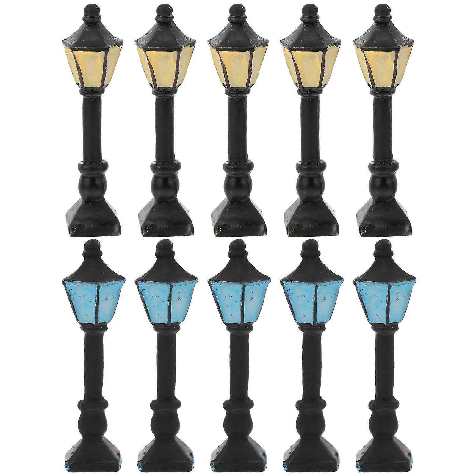 Mini Street Light Model for Doll House Decorative Use 20Pcs
