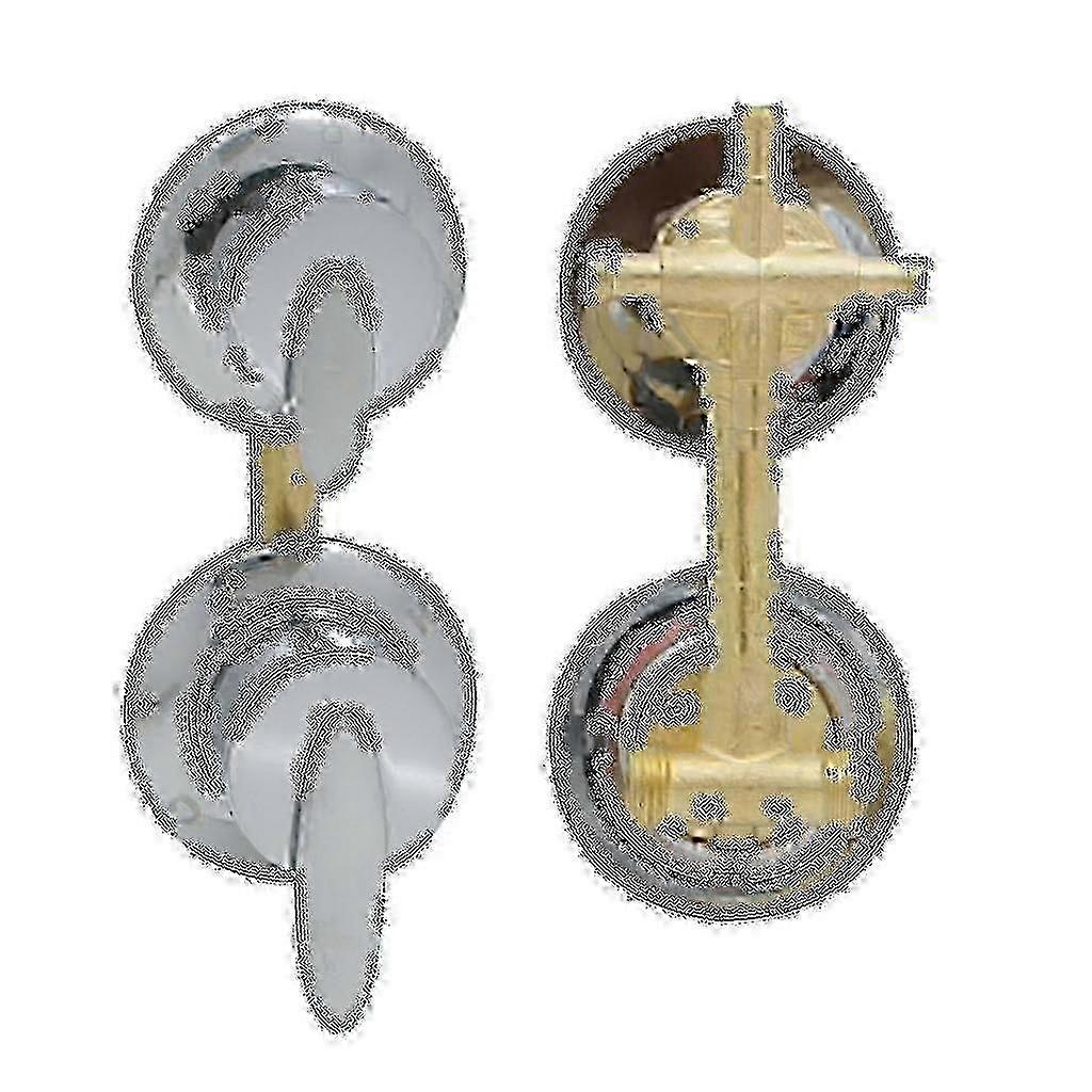 Shower Mixer for 4 Way Brass Faucet Control in Shower Room Cabin