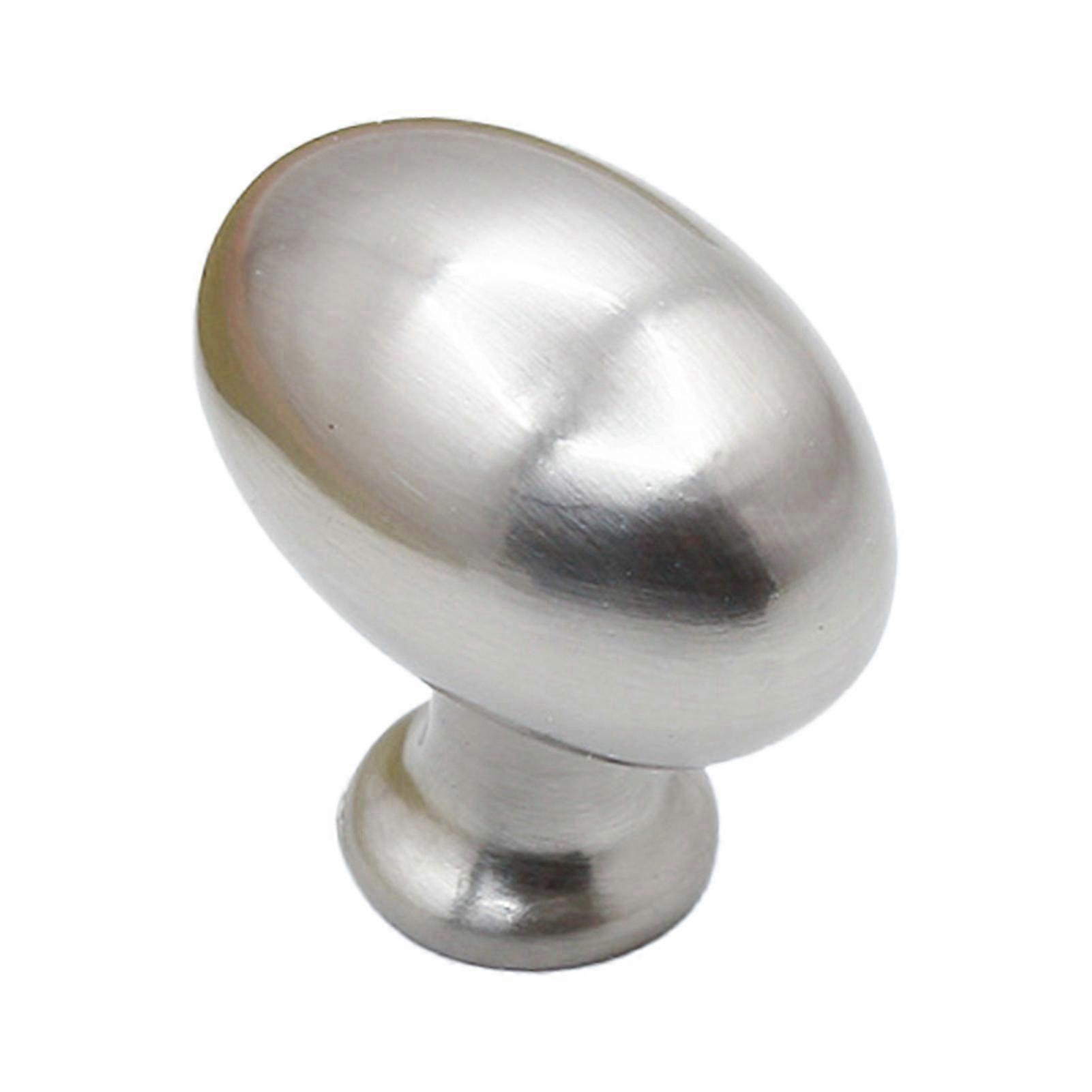 Metal Drawer Pull Handle Single Hole Pigeon Egg Shape Gold Cabinet Wardrobe