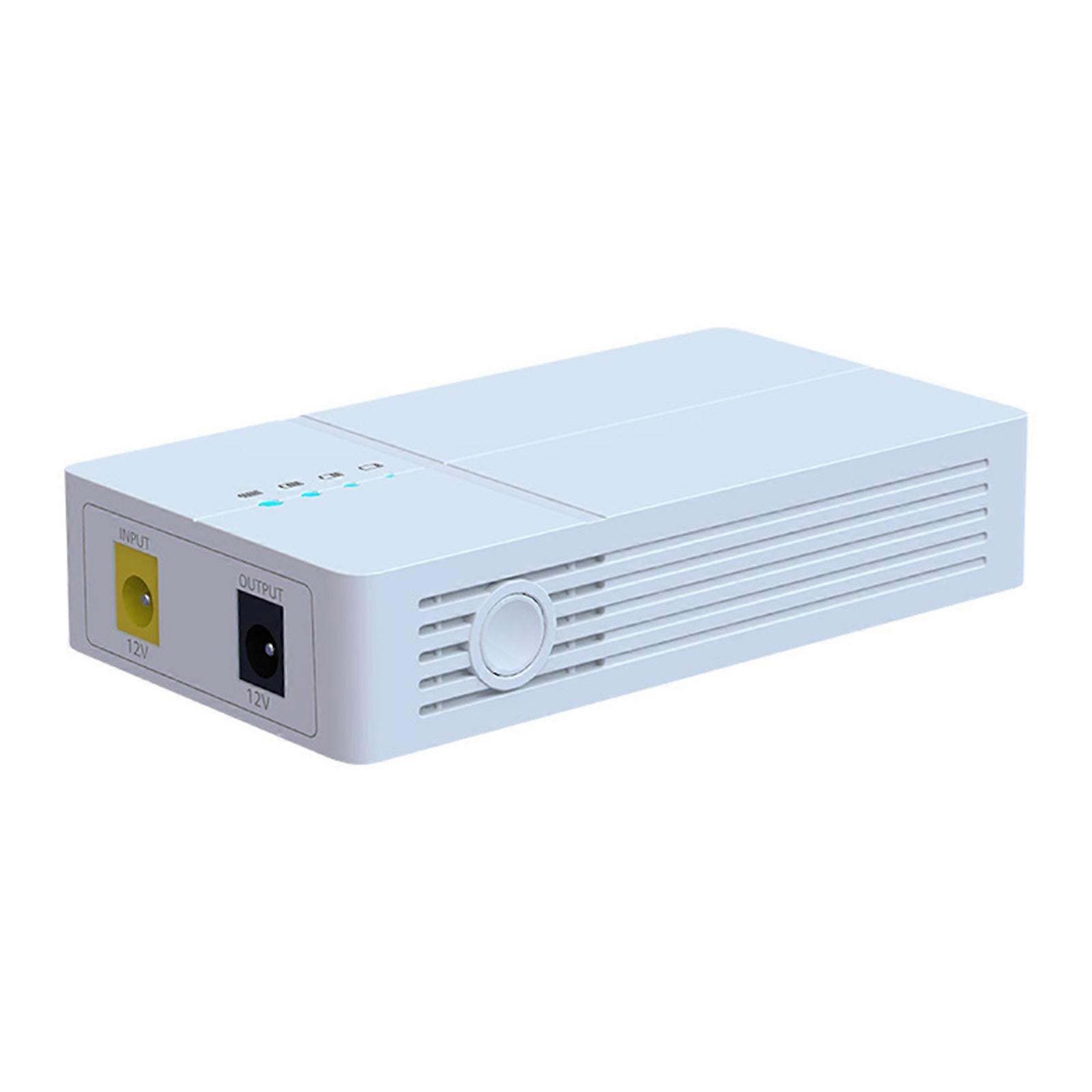 12V 2A Uninterruptible Power Supply 7800mAh Power Supply 24W Optically Device Modem Monitoring Backup 7800mAh Multicolor