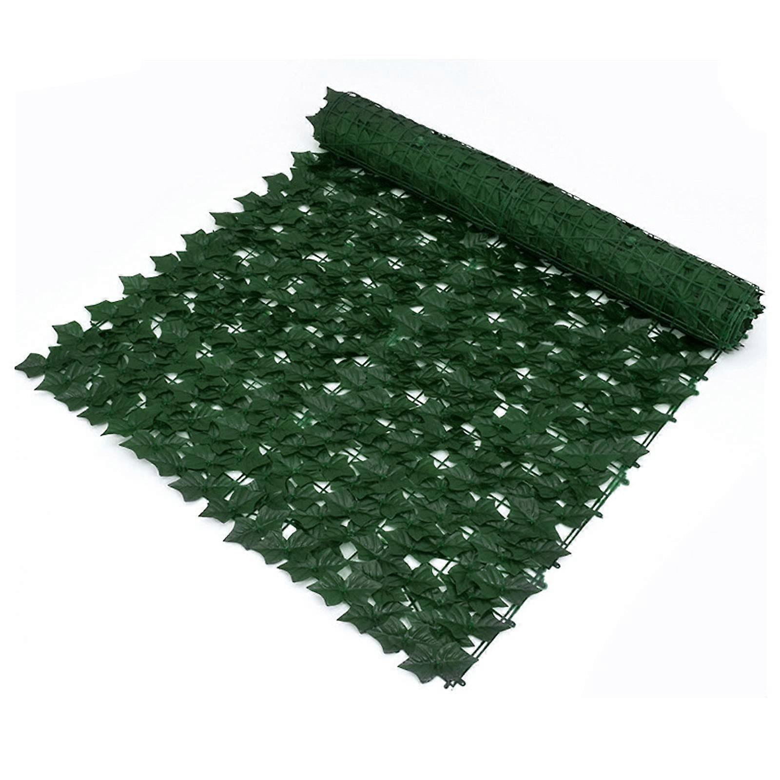 Artificial Ivy Privacy Fence with UV Fade Protection, 1.5x1m Garden and Balcony Privacy Screen