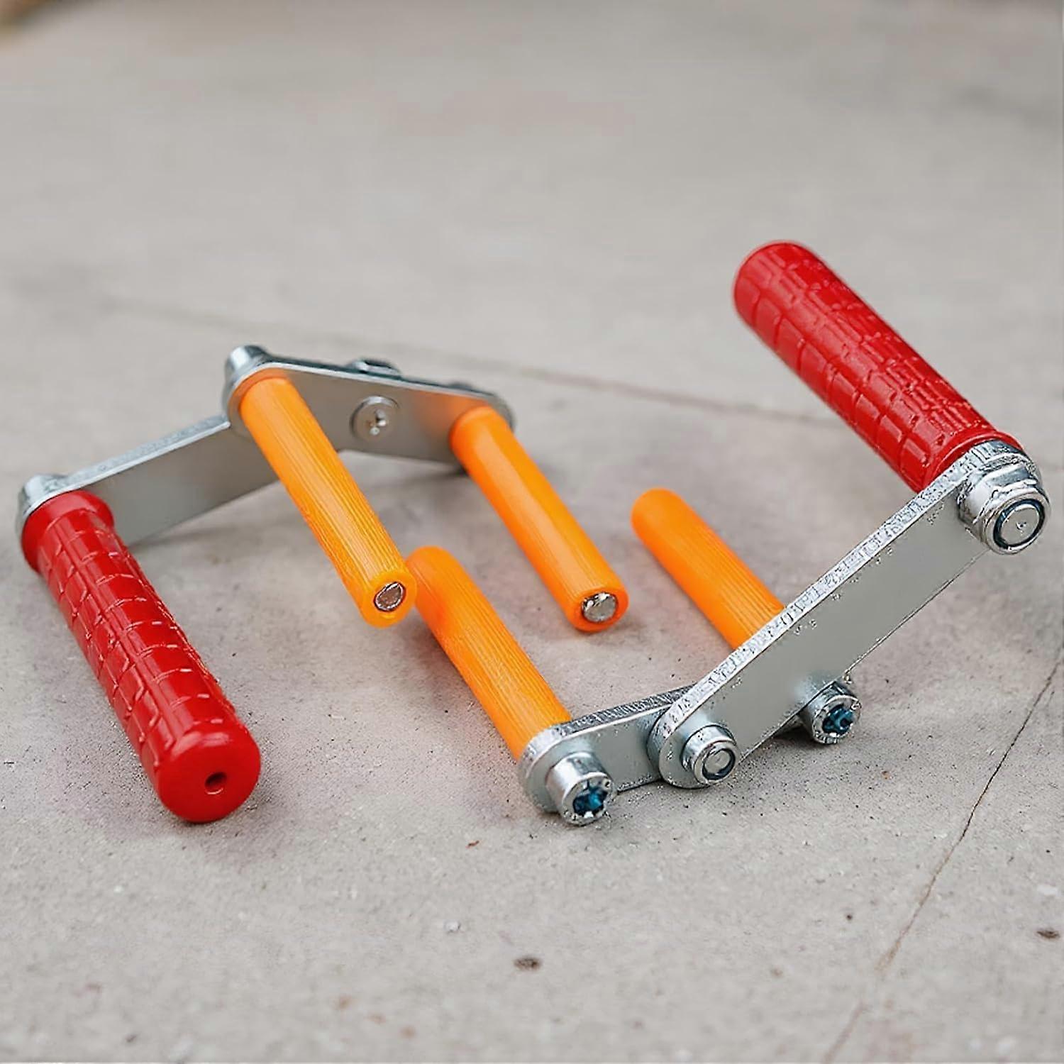 Drywall Panel Carrier 115kg Load Capacity Adjustable Grip Clamp for Sheet Material Lifting