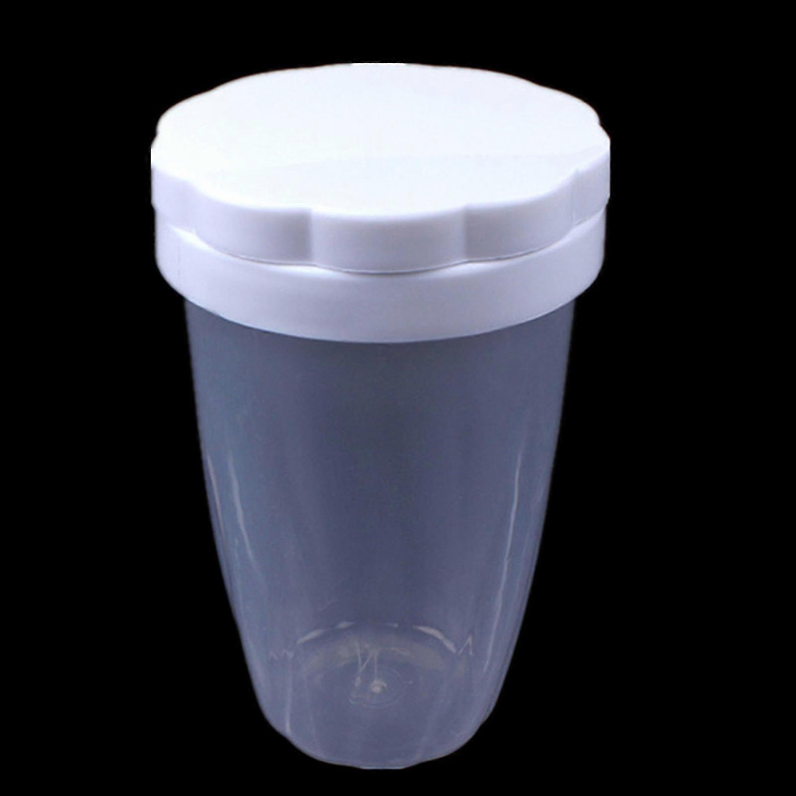 Powder Sifter Transparent Reusable Pp Cocoa Flour Sifter For Baking