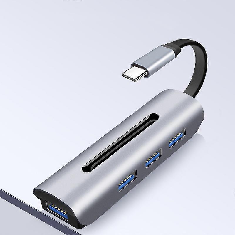 Type C*2 to USB3.0/F*4 (4 in 1 Docking Station)