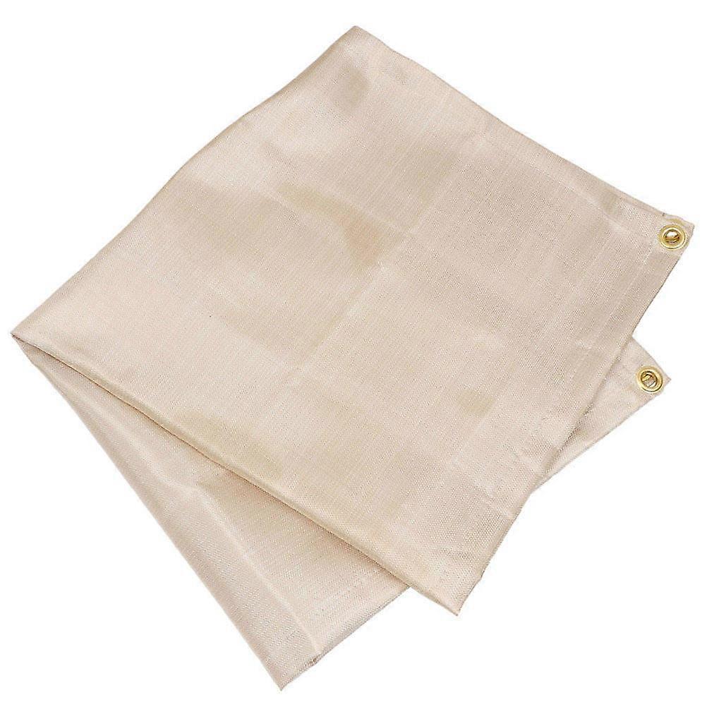 Fireproof Mat Camping Protective Pad Fire Resistance Use 1Pcs Golden