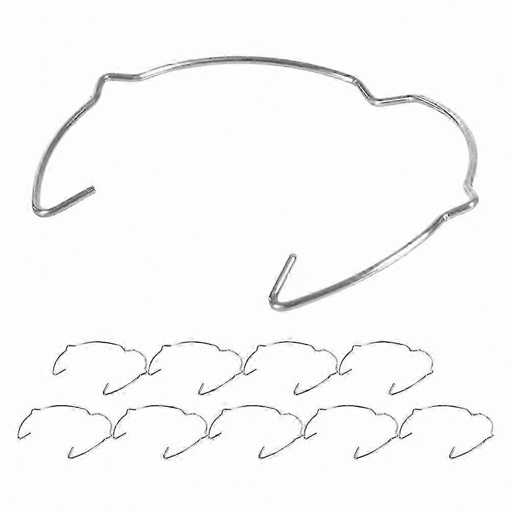 10-Pack Spring Clips for Downlights, Secure Mounting Fixtures with Quick Installation Feature