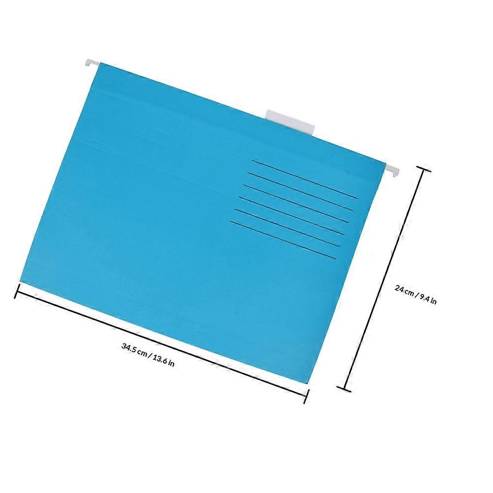 Hanging File Folder Metal Frames for Document Storage 10Pcs Assorted Colors