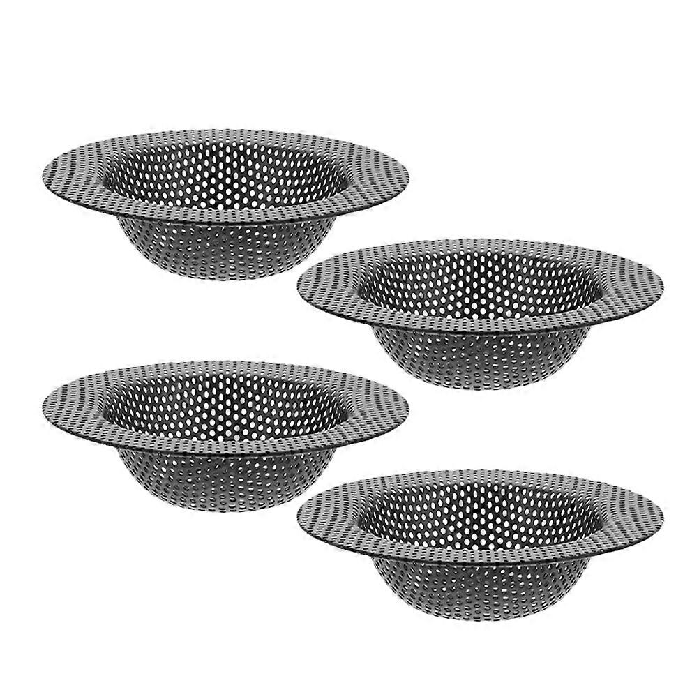 Kitchen Filter Drain Strainer Kitchen Sink for Catcher 4Pcs Stainless Steel